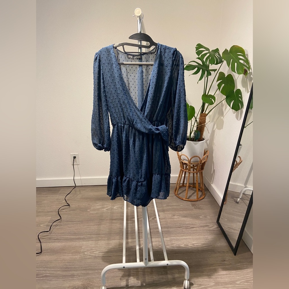 Zara Blue Dress